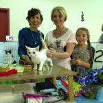 4/13/2014 - TICA 7th best Allbreed kitten with Ana Maria Sosa